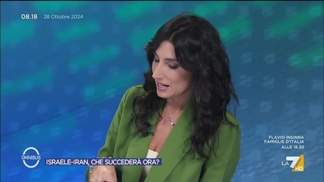 Israele-Iran, che succederà ora? - Omnibus, 28/10/2024