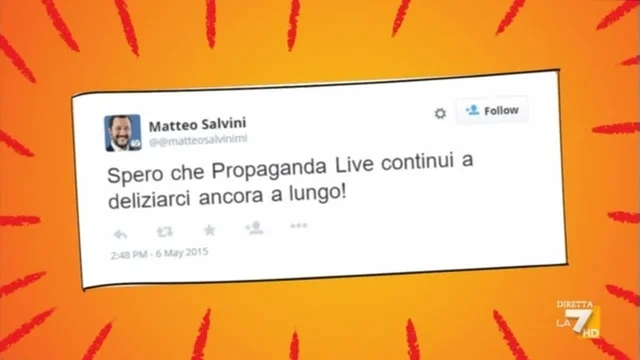 Il cartoon del Genio Makkox: "Il cavaliere twittero"