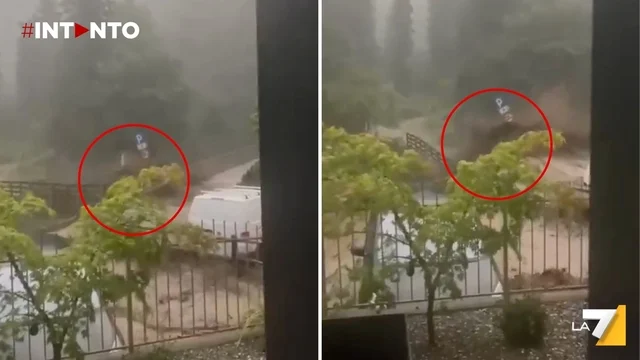 Val Passiria, piena del fiume travolge un ponte a Neuhaus: nessun ferito