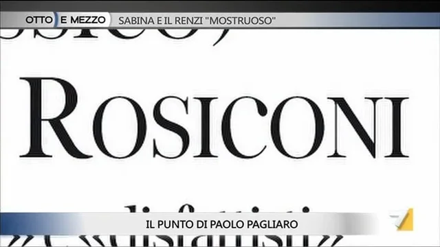 Pagliaro: Tra golpisti e rosiconi