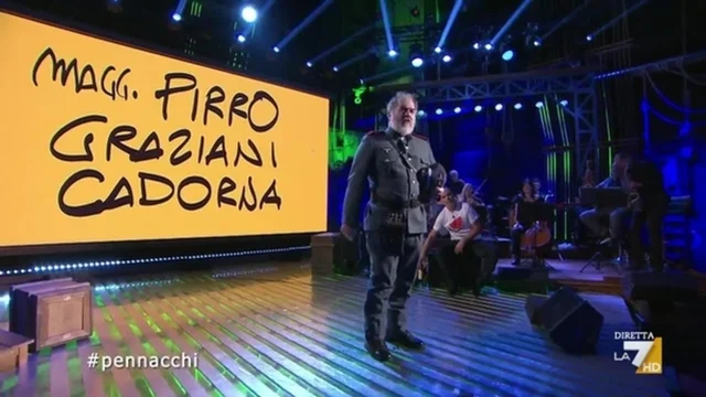 Il monologo del Magg. Pirro Graziani Cadorna di Andrea Pennacchi