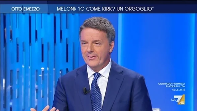 Meloni: "Io come Kirk? Un orgoglio" - Otto e Mezzo