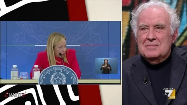 Santoro su Meloni: "Cosa dice sul piano internazionale, o dobbiamo parlare di come viene nelle foto?"