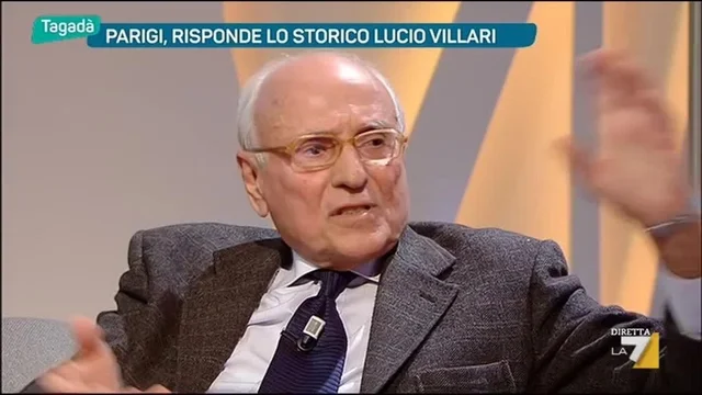 Parigi risponde lo storico Lucio Villari