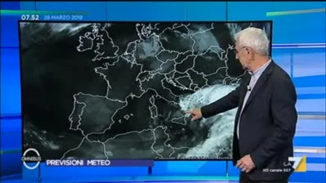 Le previsioni del tempo del 28 marzo
