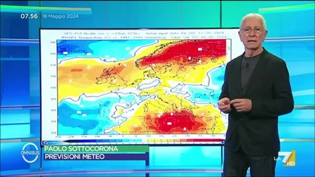 Meteo LA7 - 18/5/2024
