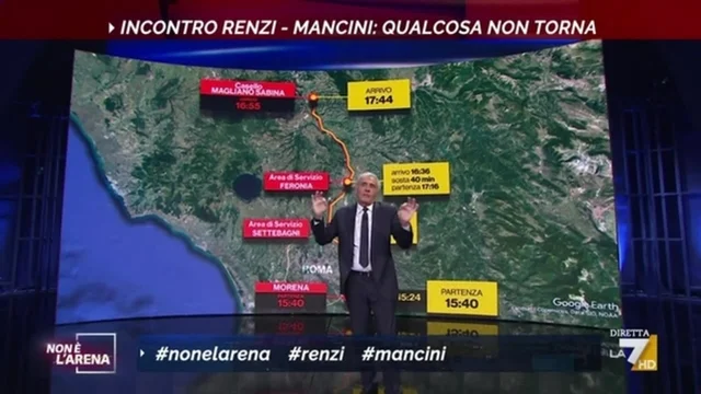 Sospetti sull'incontro Renzi - Mancini. I punti che non tornano nelle dichiarazioni.
