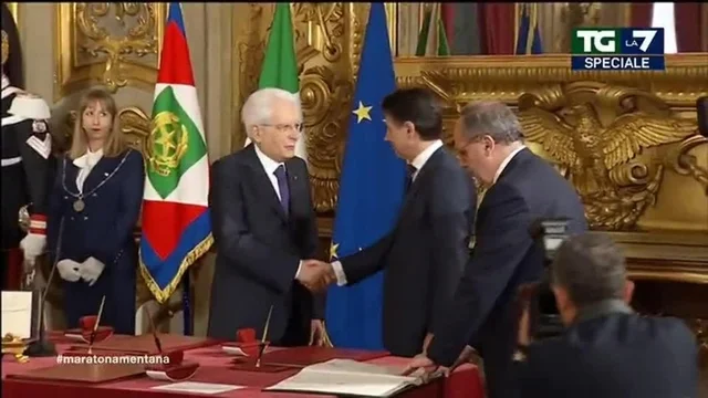 Il giuramento del Premier Giuseppe Conte