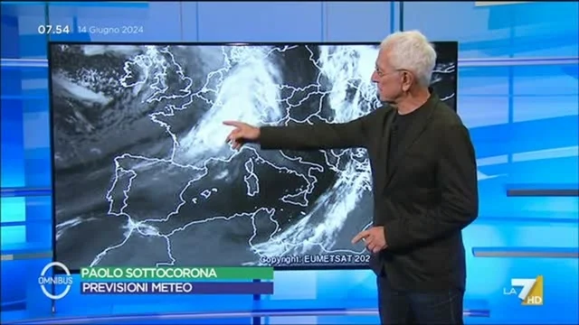 Il meteo di oggi