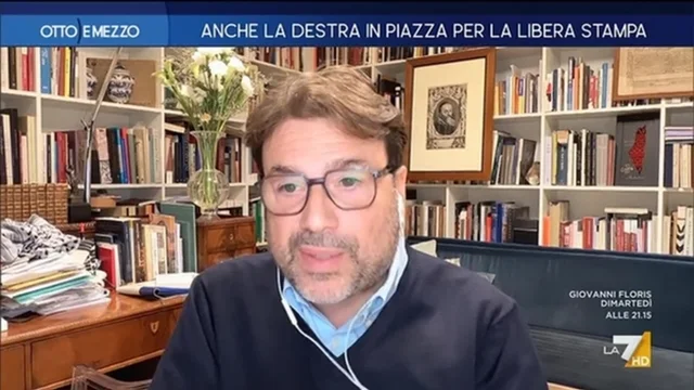Anche la destra in piazza per la libera stampa - Otto e Mezzo