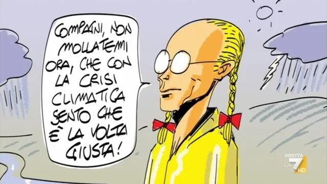 Il cartoon del Genio Makkox: "...o armocromista, portami via..."