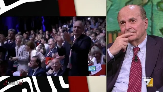 L'applauso dei commercialisti a Meloni, Bersani: "Mamma mia, vabbè. il governo dà loro del lavoro..."