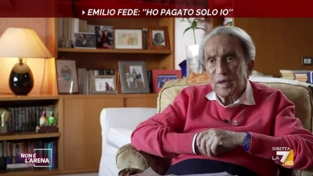 Ruby ter, l'intervista esclusiva di Emilio Fede a Non è l'Arena: "Ho pagato solo io"