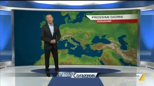 Il meteo della sera del 22 ottobre