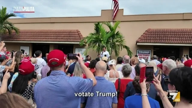 In Florida arriva l’uragano… Trump. Il reportage