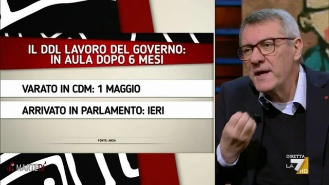 Landini tuona contro il governo: "La gente non è cogliona"