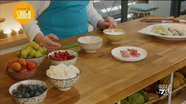 Decorazioni originali con la frutta
