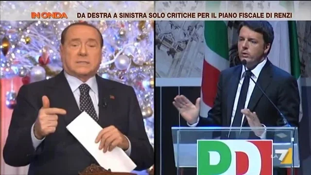 Da destra a sinistra solo critiche per il piano fiscale di Renzi