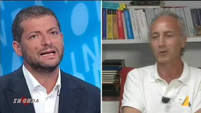 Romano (PD) vs Travaglio: 'Ti do una notizia, non è vero che nessun trafficante viene arrestato', 'Mai detto!'