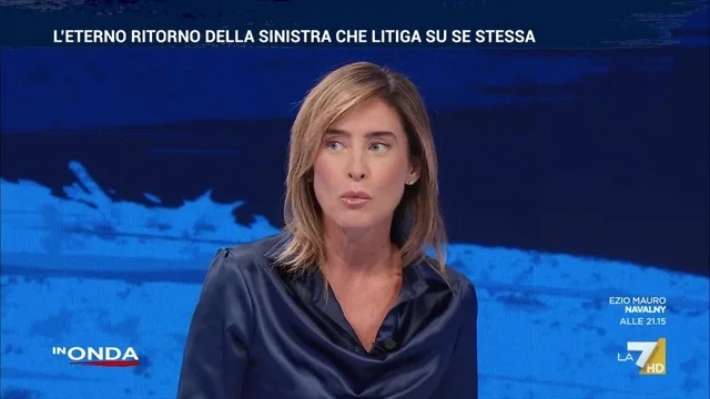 Maria Elena Boschi: "L'obiettivo condiviso è battere Giorgia Meloni"