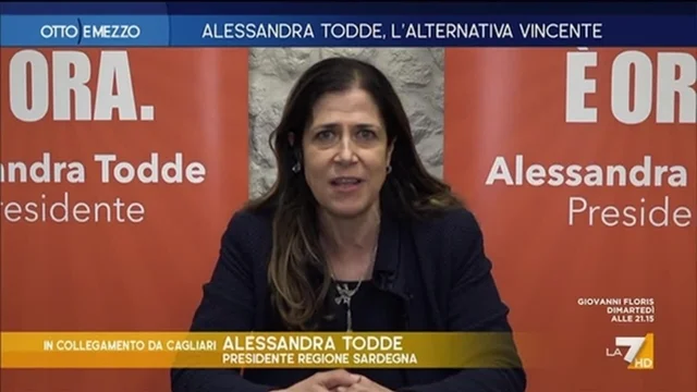 Alessandra Todde, l'alternativa vincente - Otto e Mezzo - Puntata del 27/2/2024