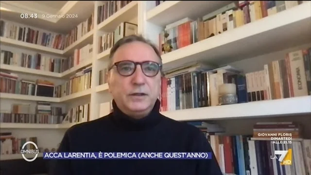 Acca Larentia, è polemica (anche quest'anno) - Omnibus, 09/01/2024