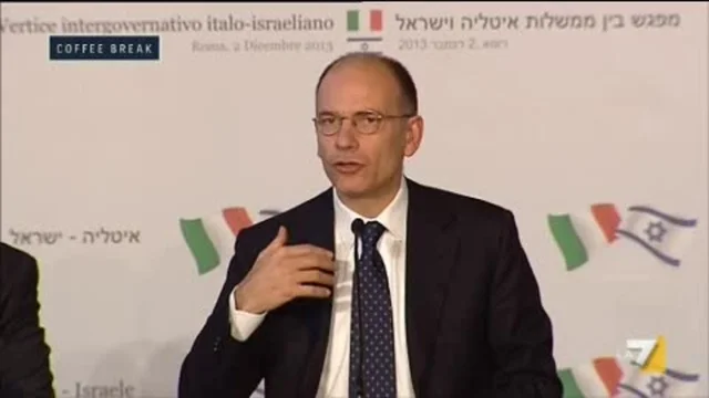 Letta, firmati accordi Italia-Israele