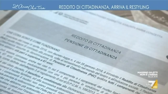 Reddito di cittadinanza, arriva il restyling