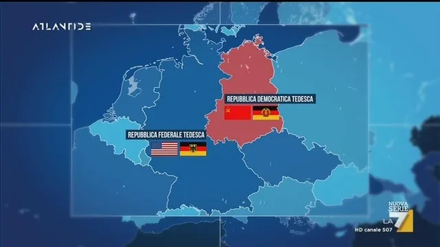 1961, in un mondo dominato da due soli, USA e URSS, Berlino viene divisa: la costruzione del muro