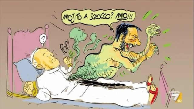 Il cartoon del Genio Makkox: "La Bestia"