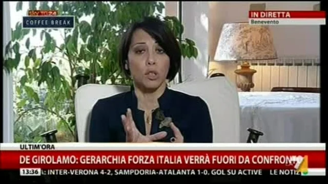 De Girolamo: tutti uniti intorno a Berlusconi