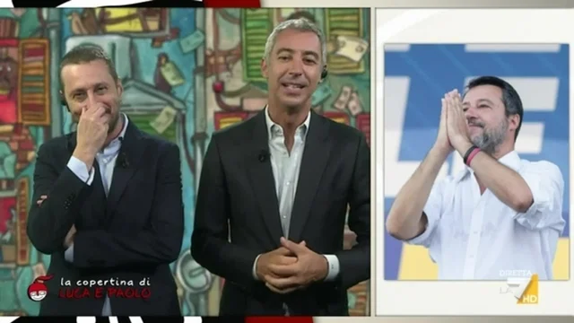 Luca e Paolo: "Ringraziamo il nostro capo autore, Matteo Salvini"