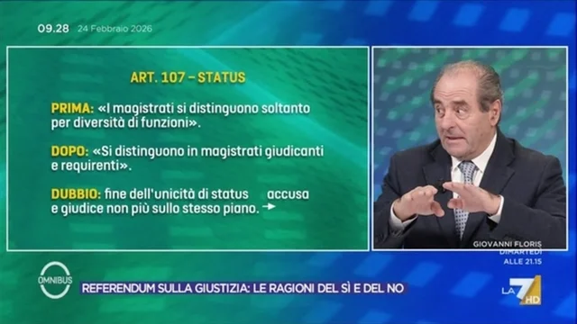 Referendum Giustizia, Di Pietro: "Ecco perché voto SI"