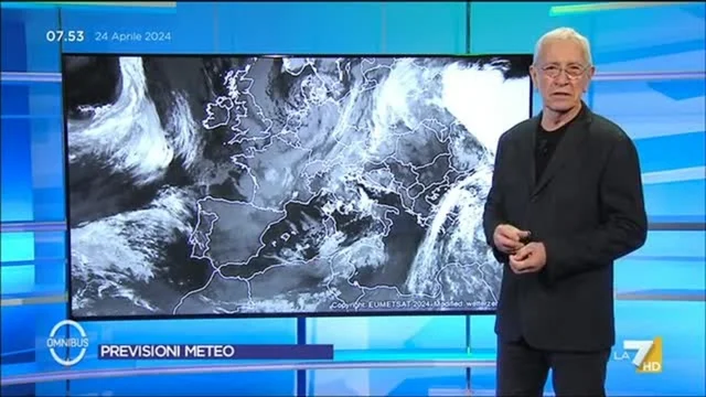 Meteo LA7 - 24/4/2024
