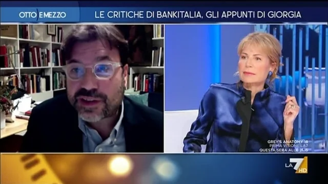 Le critiche di Bankitalia, gli appunti di Giorgia - Otto e Mezzo - Puntata del 05/12/2022