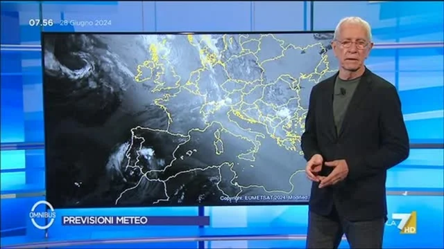 Le previsioni meteo di oggi