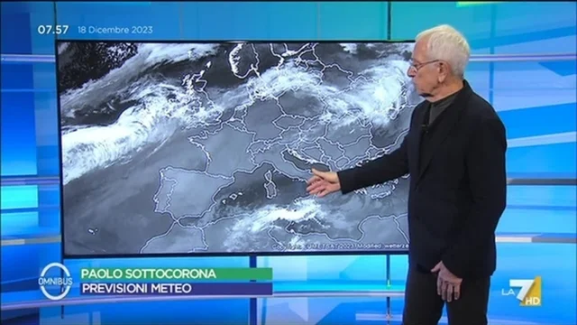 Meteo LA7 - 18/12/2023