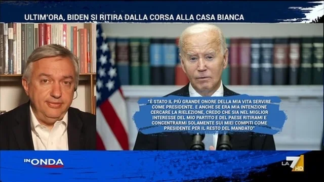 Biden si ritira dalla corsa alla Casa Bianca - Puntata del 21/7/2024