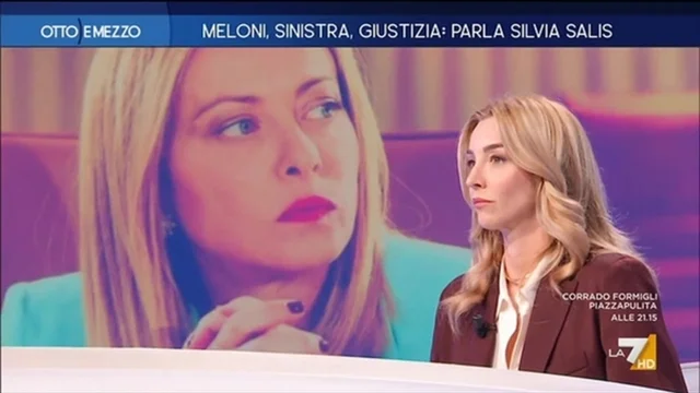 Meloni, sinistra, giustizia: parla Silvia Salis - Otto e Mezzo