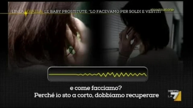 Prostituzione minorile: i verbali