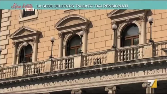 La sede dell'Inps 'pagata' dai pensionati