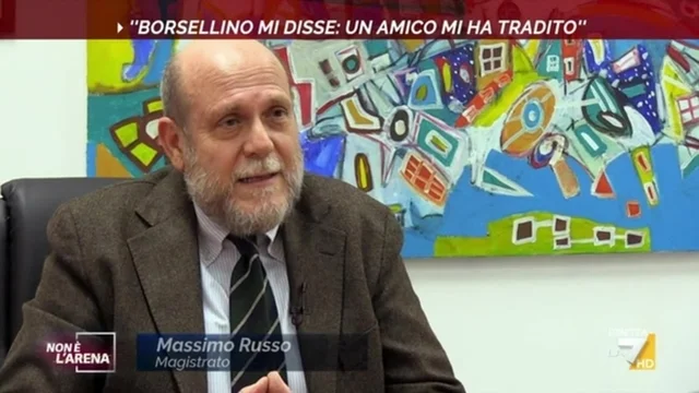 Il magistrato Massimo Russo: "Borsellino mi disse un amico mi ha tradito"