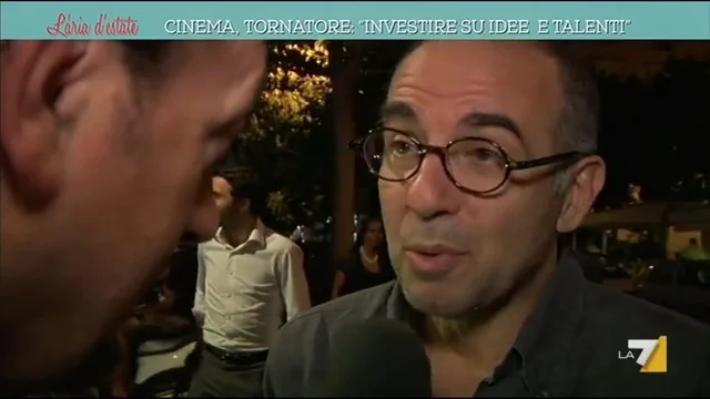 Cinema, Tornatore: 'Investire su idee e talenti'
