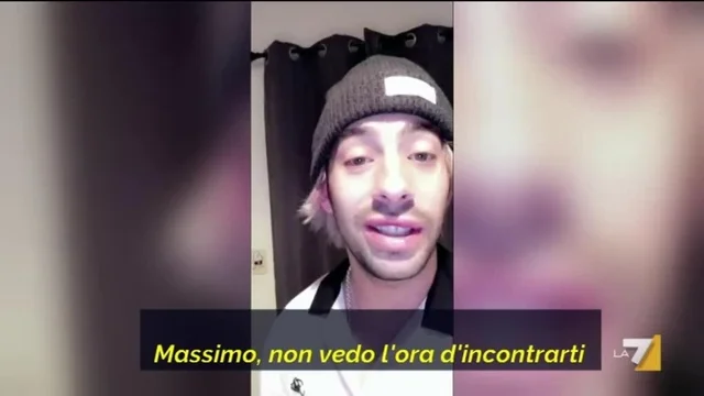Jimmy Bennett ospite di Massimo Giletti a Non è l'Arena - Domenica alle 20:30