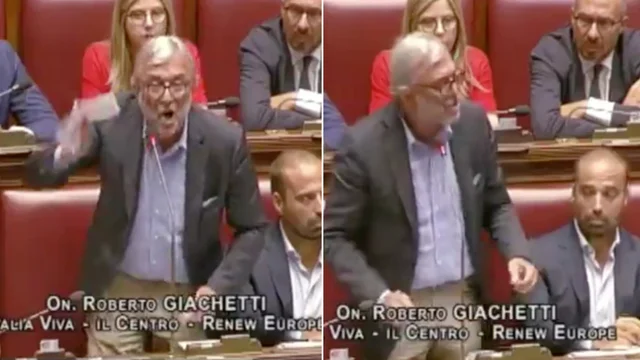 Giachetti spaventa il collega Marattin in Aula: il gesto che ha scaturito la reazione impaurita