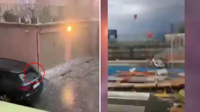 Tromba d'aria in Liguria: ferrovia interrotta, vento a più di 100 all'ora