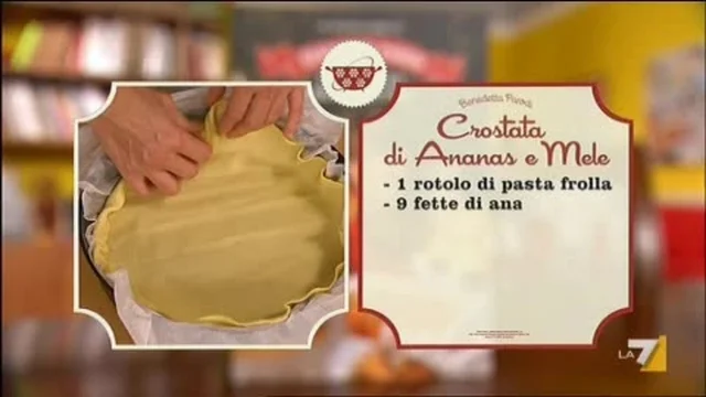 Crostata di Ananas e Mele