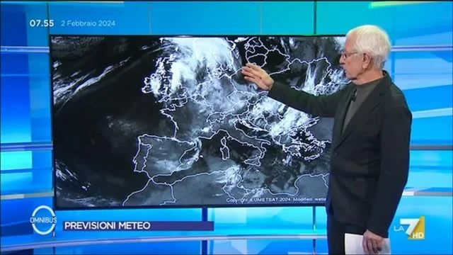 Meteo LA7 - 2/2/2024
