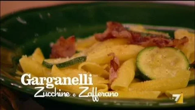 Garganelli Zucchine e Zafferano