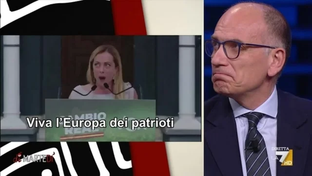 Enrico Letta: "Meloni in Spagna? Penso tutto il male possibile..."